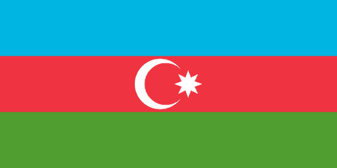 Flag: Azerbaijan