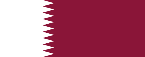 Flag: Qatar