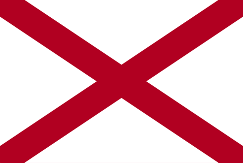 Flag: Alabama (United States)