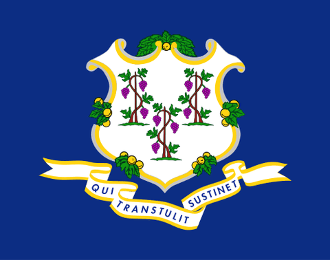 Flag: Connecticut (United States)