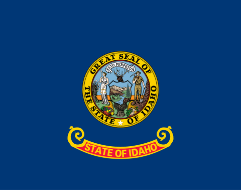 Flag: Idaho (United States)