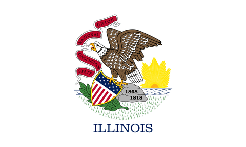Flag: Illinois (United States)