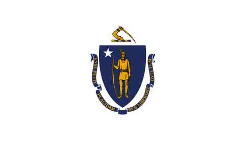 Flag: Massachusetts (United States)