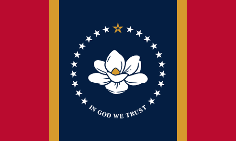 Flag: Mississippi (United States)