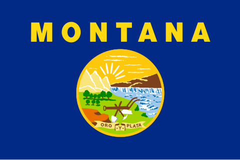 Flag: Montana (United States)