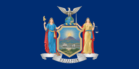 Flag: New York (United States)