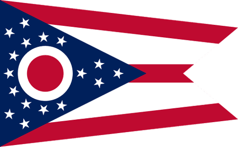 Flag: Ohio (United States)