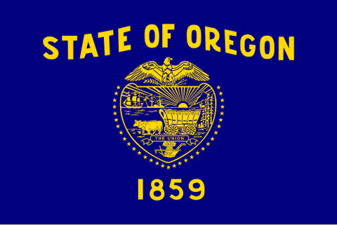 Flag: Oregon (United States)