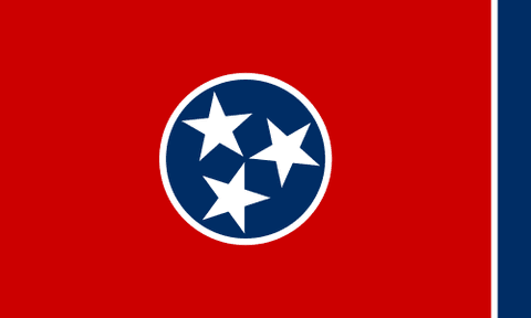 Flag: Tennessee (United States)