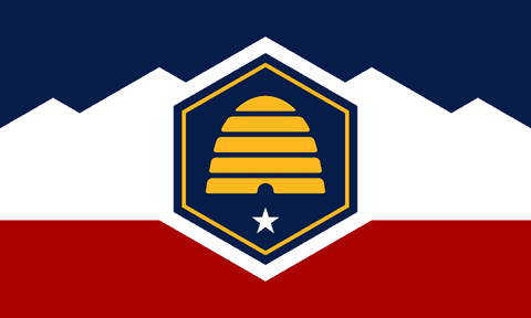 Flag: Utah (United States)