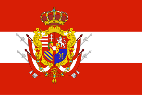Flag: Grand Duchy of Tuscany