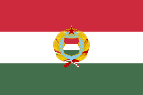 Flag: Kádár's Hungary