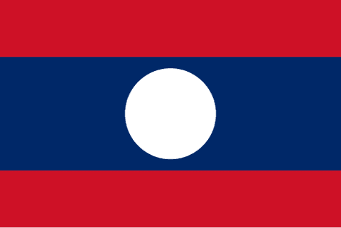 Flag: Laos
