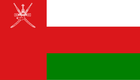 Flag: Oman