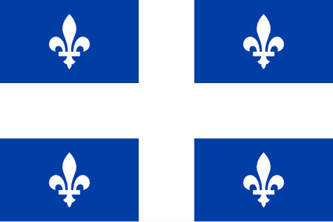 Flag: Quebec (Canada)