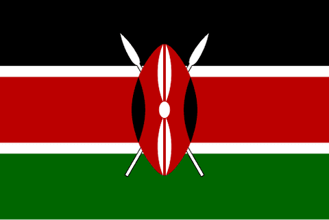 Flag: Kenya