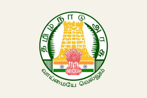 Flag: Tamil Nadu (India)