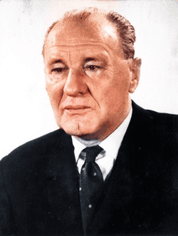 Portrait of János Kádár