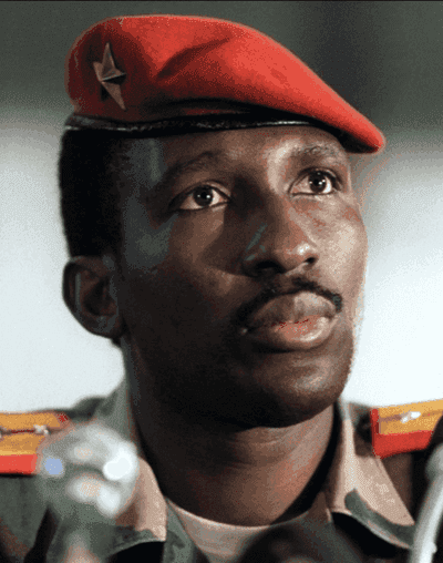 Portrait of Thomas Sankara